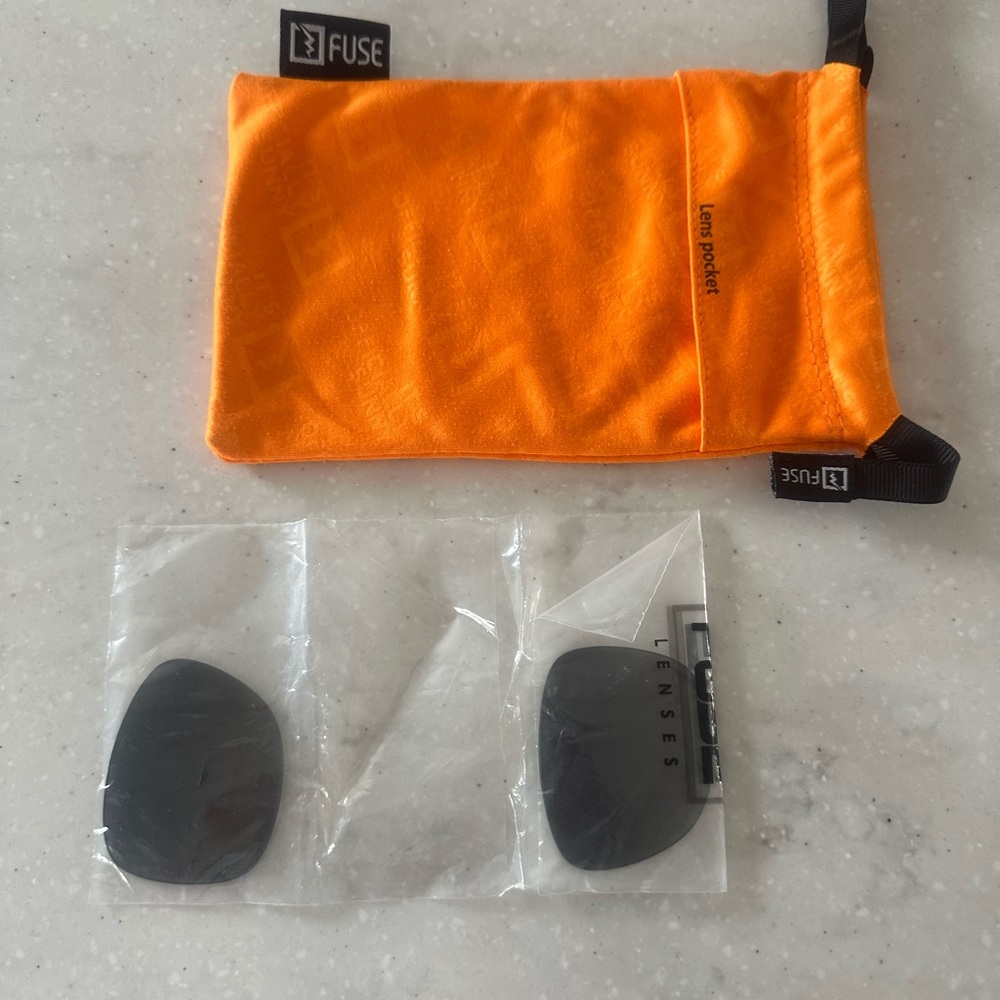 Fuse Replacement Lenses with Orange Pouch